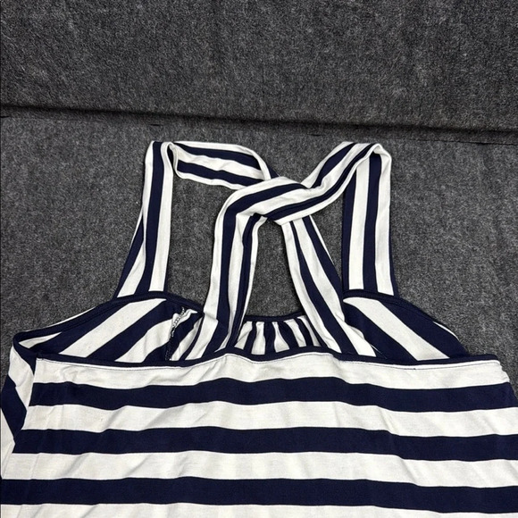 Banana Republic Navy and White Striped Top - Picture 4 of 4